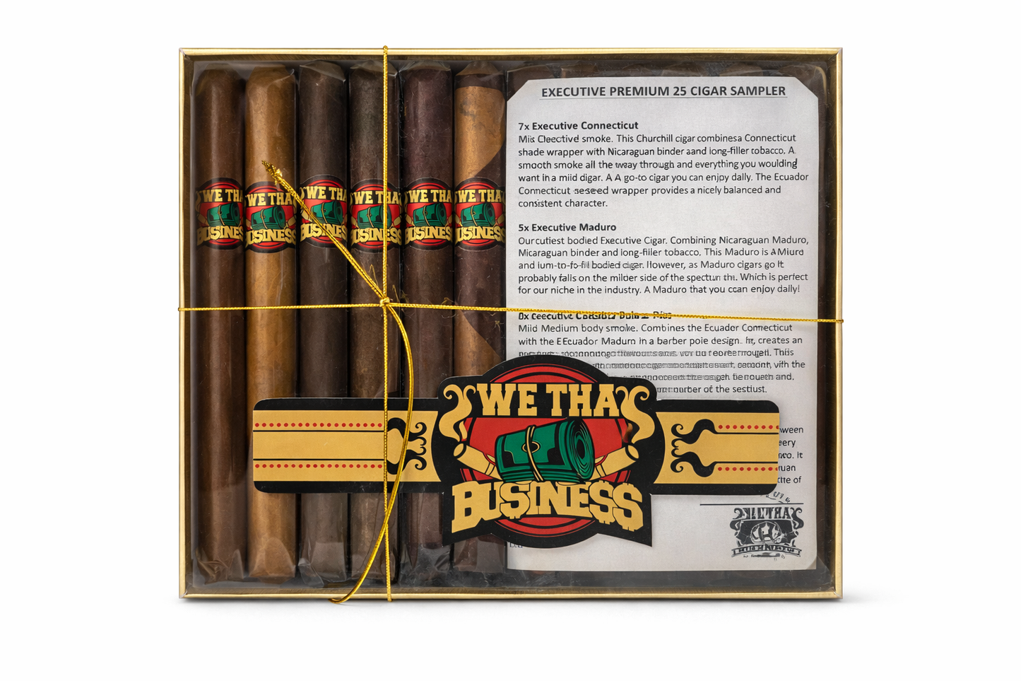 Executive Collection 25-Cigar Sampler – Premium Cigars